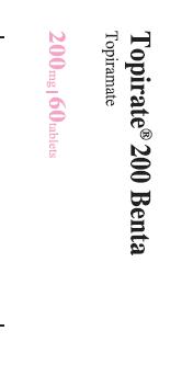 Topirate Benta 200mg